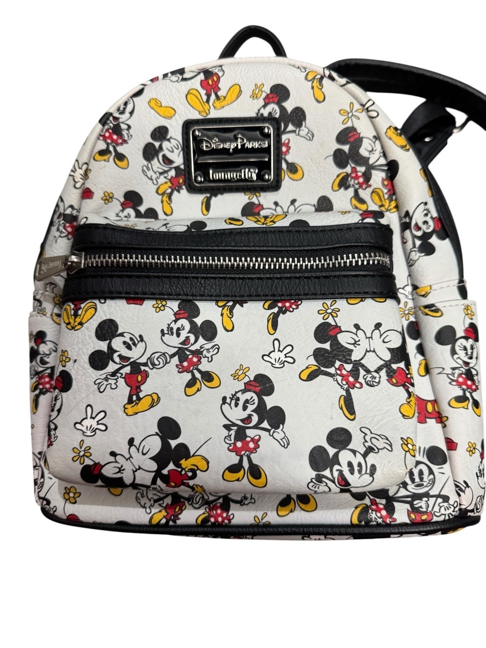 Disney Parks x Loungefly Mickey & Minnie Mouse "Animated Shorts" Mini Backpack